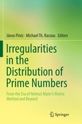 Cover: Irregularities in the Distribution of Prime Numbers - Springer