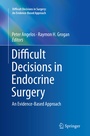 Cover: Difficult Decisions in Endocrine Surgery - Springer
