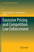 Cover: Excessive Pricing and Competition Law Enforcement - Springer