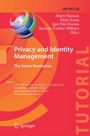 Cover: Privacy and Identity Management. The Smart Revolution - Springer