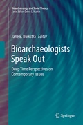 Cover: Bioarchaeologists Speak Out - Springer
