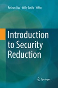 Cover: Introduction to Security Reduction - Springer