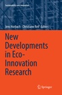 Cover: New Developments in Eco-Innovation Research - Springer