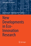 Cover: New Developments in Eco-Innovation Research - Springer