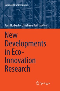 Abbildung von: New Developments in Eco-Innovation Research - Springer