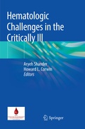 Bild: Hematologic Challenges in the Critically Ill - Springer
