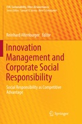 Cover: Innovation Management and Corporate Social Responsibility - Springer