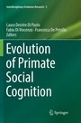 Cover: Evolution of Primate Social Cognition - Springer