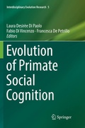 Cover: Evolution of Primate Social Cognition - Springer