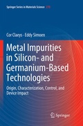 Cover: Metal Impurities in Silicon- and Germanium-Based Technologies - Springer