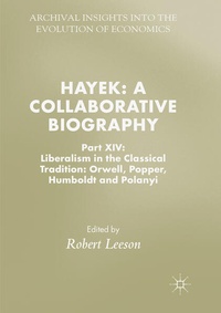 Enlarge image Cover: Hayek: A Collaborative Biography - Palgrave Macmillan