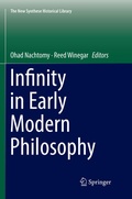 Cover: Infinity in Early Modern Philosophy - Springer