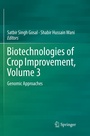 Cover: Biotechnologies of Crop Improvement, Volume 3 - Springer
