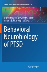 Abbildung von: Behavioral Neurobiology of PTSD - Springer