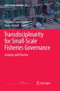 Cover: Transdisciplinarity for Small-Scale Fisheries Governance - Springer