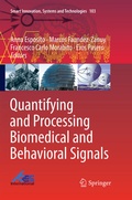 Cover: Quantifying and Processing Biomedical and Behavioral Signals - Springer