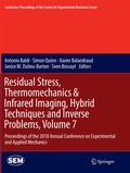 Cover: Residual Stress, Thermomechanics & Infrared Imaging, Hybrid Techniques and Inverse Problems, Volume 7 - Springer