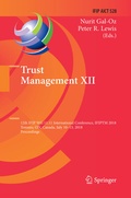 Cover: Trust Management XII - Springer