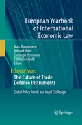 Cover: The Future of Trade Defence Instruments - Springer