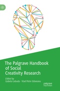 Cover: The Palgrave Handbook of Social Creativity Research - Palgrave Macmillan