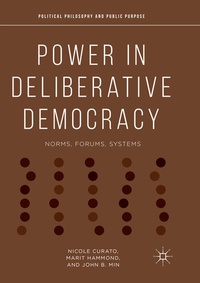 Enlarge image Cover: Power in Deliberative Democracy - Palgrave Macmillan