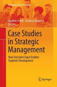 Enlarge image Cover: Case Studies in Strategic Management - Springer