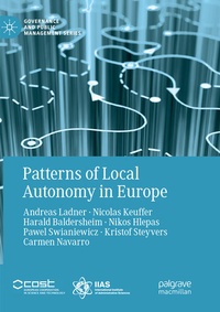 Enlarge image Cover: Patterns of Local Autonomy in Europe - Palgrave Macmillan