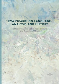Enlarge image Cover: Eva Picardi on Language, Analysis and History - Palgrave Macmillan