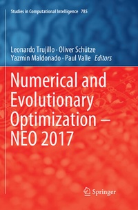 Enlarge image Cover: Numerical and Evolutionary Optimization - NEO 2017 - Springer