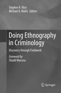 Cover: Doing Ethnography in Criminology - Springer