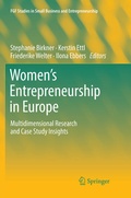 Cover: Women's Entrepreneurship in Europe - Springer