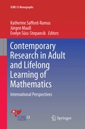Cover: Contemporary Research in Adult and Lifelong Learning of Mathematics - Springer