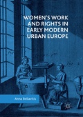 Cover: Women's Work and Rights in Early Modern Urban Europe - Palgrave Macmillan