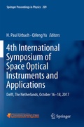 Cover: 4th International Symposium of Space Optical Instruments and Applications - Springer