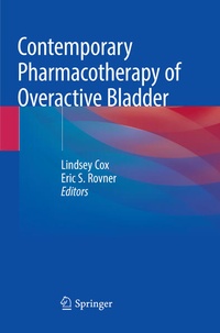 Enlarge image Cover: Contemporary Pharmacotherapy of Overactive Bladder - Springer