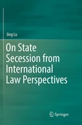 Cover: On State Secession from International Law Perspectives - Springer