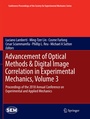 Cover: Advancement of Optical Methods & Digital Image Correlation in Experimental Mechanics, Volume 3 - Springer
