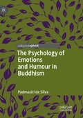 Cover: The Psychology of Emotions and Humour in Buddhism - Palgrave Pivot