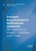 Cover: Employee Representation in Multinational Companies - Palgrave Macmillan