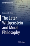 Cover: The Later Wittgenstein and Moral Philosophy - Springer