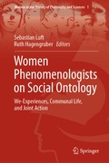 Cover: Women Phenomenologists on Social Ontology - Springer