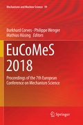 Cover: EuCoMeS 2018 - Springer