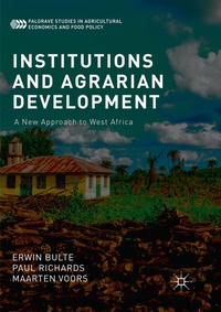 Enlarge image Cover: Institutions and Agrarian Development - Palgrave Macmillan