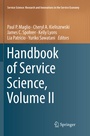 Cover: Handbook of Service Science, Volume II - Springer