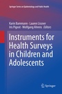 Cover: Instruments for Health Surveys in Children and Adolescents - Springer