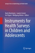 Cover: Instruments for Health Surveys in Children and Adolescents - Springer