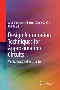 Enlarge image Cover: Design Automation Techniques for Approximation Circuits - Springer