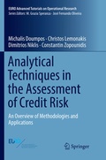 Cover: Analytical Techniques in the Assessment of Credit Risk - Springer