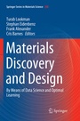 Cover: Materials Discovery and Design - Springer