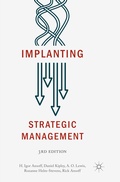 Cover: Implanting Strategic Management - Palgrave Macmillan